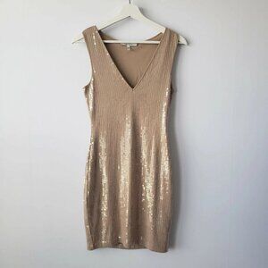 Robert Rodriguez Women's Sequin V-neck Dress